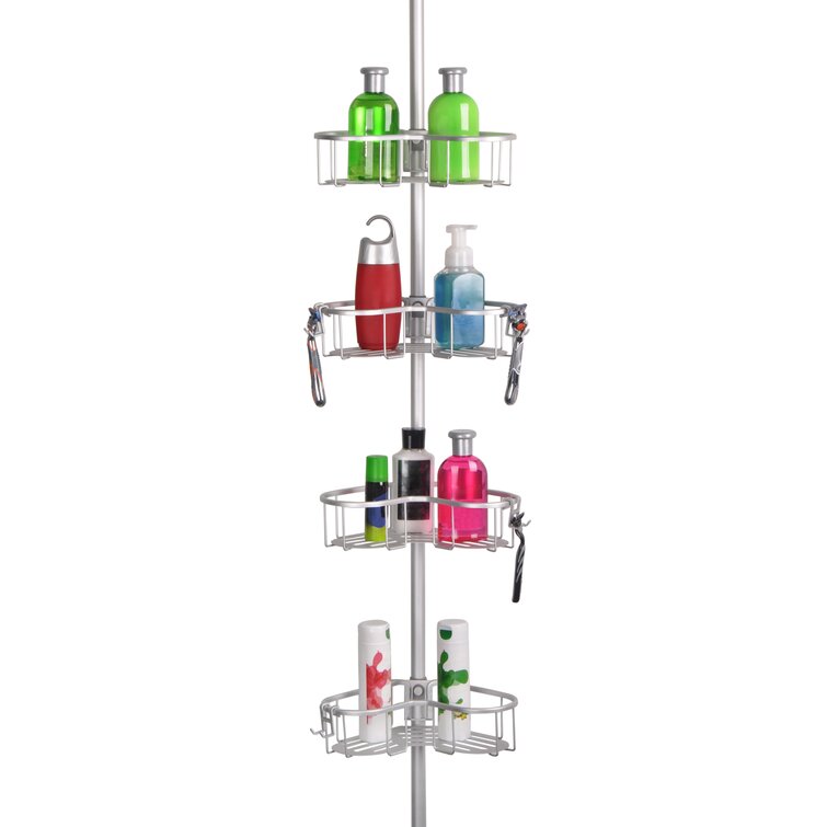 Rebrilliant Bengal Tension Pole Shower Caddy & Reviews