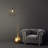 12"W Ankush Bronze-Finish Metal and Wood Pendant