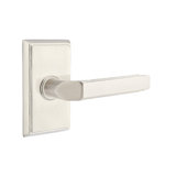 Milano Flat Passage (Hall & Closet) Door Lever with Rectangle Rosette