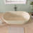 59'' Freestanding Soaking Solid Surface Bathtub-121869562