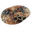 Tapis contemporain contemporain de couleur brique-510062650