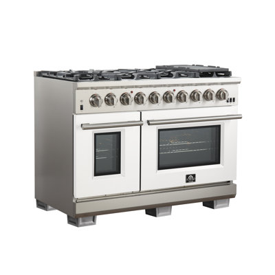 Capriasca 48" 6.58 cu. ft. Freestanding Gas Convection Oven
