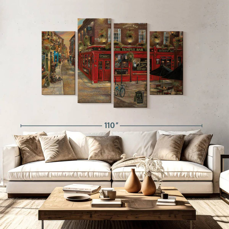 Sireci Temple Bar, 54" H x 84" W