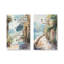 Ensemble de 2 pièces "Coastal Greeting On Canvas" par Azure Artisanal Studio-1033082174-1033082173