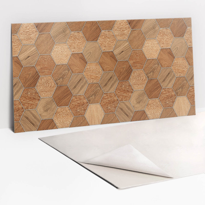 Chanah 50x100 cm Pvc Singular Tile in Brown