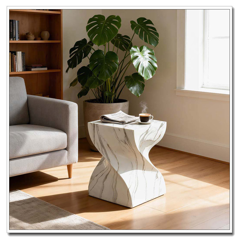 Outdoor Patio Accent Table Side