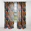 Motif cachemire bohémien Rhapsody V - rideau glamour - obscurcissant velours - 1 panneau-107596774