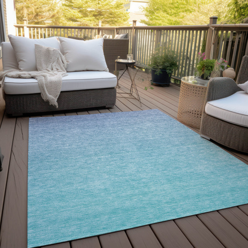 Tapis intérieur / extérieur Quadere avec envers antidérapant, Rectangle 5 pi x 7 pi 6 po