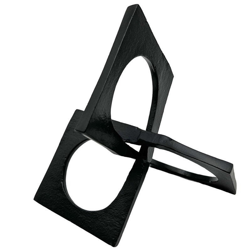 Khaydin Abstract Figurines & Sculptures, Black
