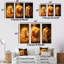 Honey Baklava Bounty Dessert - Ensemble de 4 impressions sur toile Desserts-650449753-650449703