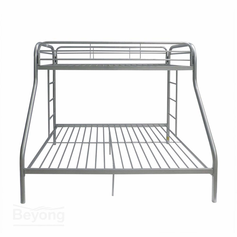 Lit superposé simple / double Tritan Silver Finish, Argent argent