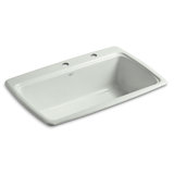Cape Dory® 33" L x 22" W x 9-5/8" Top-Mount Single-Bowl Kitchen Sink