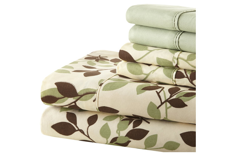 Top Green Sheets & Pillowcases