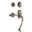 Nostalgic Warehouse Rope Rosette S Grip Handleset with Single Cylinder Deadbolt and Swan Lever-1140744694-1140744689-1140744688