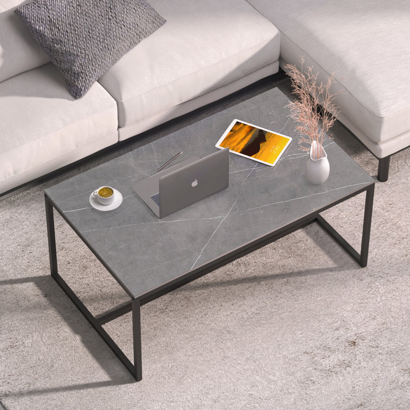 Table basse Deivion, gris