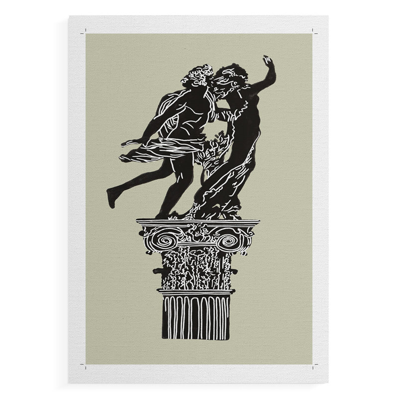Jardin magique II - impression sur toile seulement - non encadrée, H 27 po x l 18 po