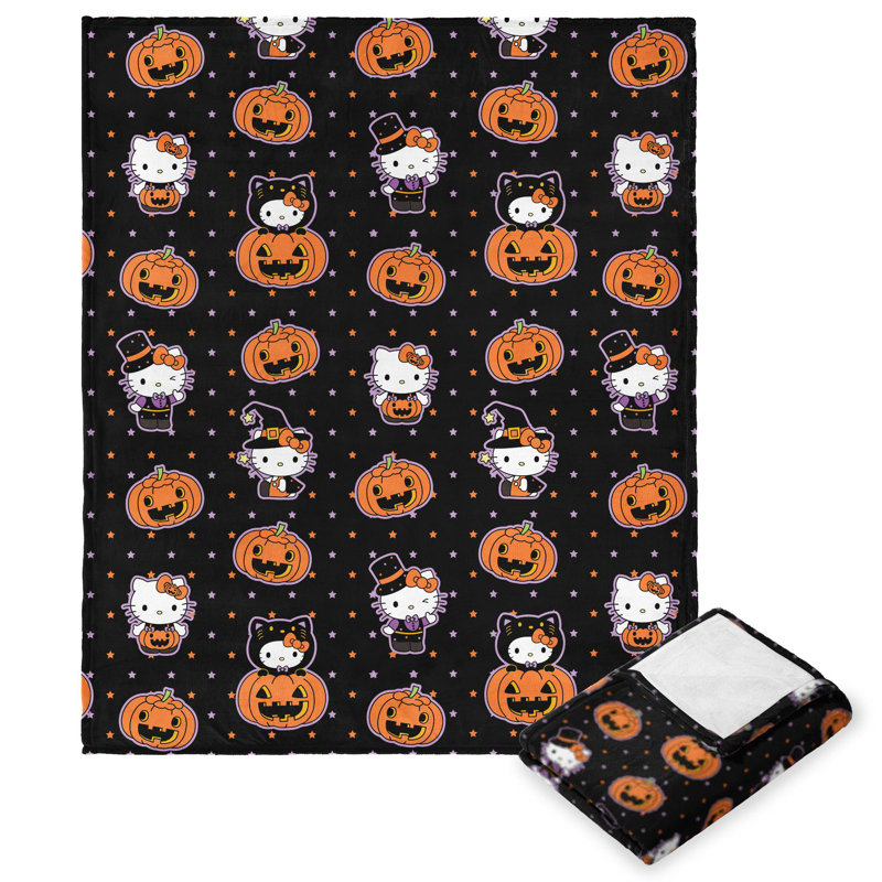 Machine Printed Throw Blanket
