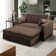 Serta Monroe 72.6" Queen Square Arm Tufted Back Convertible Sleeper Sofa with Cushions