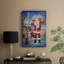 Une maison pour Noël - Cavas enveloppés de galerie-252003393