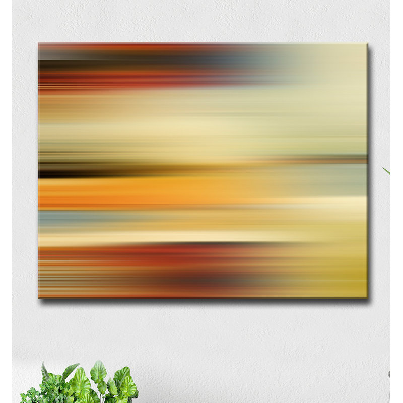 « blur stripes l », impression sur toile, H 16 po x l 12 po x P 1,5 po