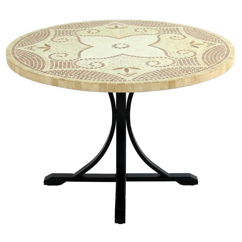 Jinine Round Marble Dining Table