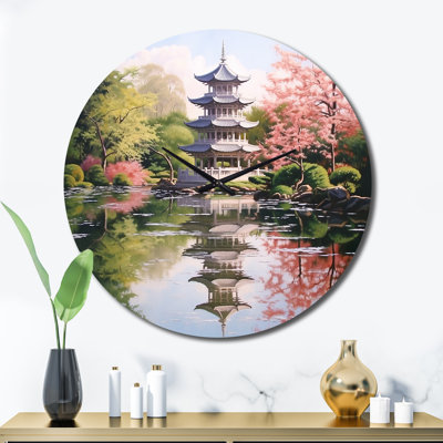 Horloge murale Asian Art