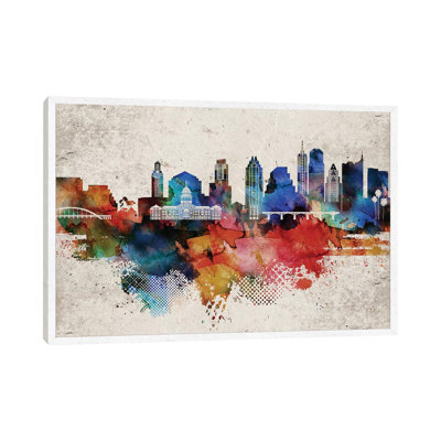 Austin Abstract - Print on Canvas