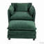 Fauteuil simple surdimensionné de 39,76 po avec repose-pieds Boucle-889454935