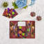 Xmas Vegan Leather Rectangle Placemats-50817890