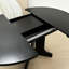 Table de salle à manger pour table de ferme ovale extensible 59 x 43 po