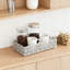 Panier d'organisateur de toilette avec porte-serviettes en papier magnétique, boîte de rangement en métal de grande capacité pour le décor de la salle de bain et les essentiels-1258614657