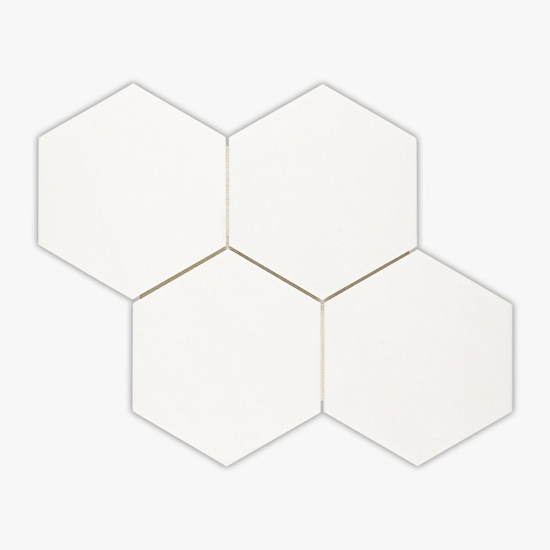 Carreau de marbre et plancher poli 12 po x 15 po Thassos