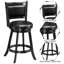 2 pièces de 24 po avec tabouret de comptoir pivotant et siège rembourré-632676027