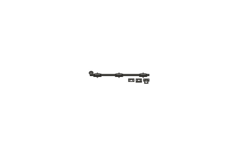 Brass Hardware, 1.875" H x 18.5" W x 1.25" D, Oil-Rubbed Bronze