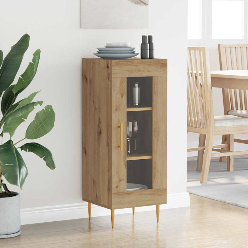 34.5cm Sideboard, Artisan Oak