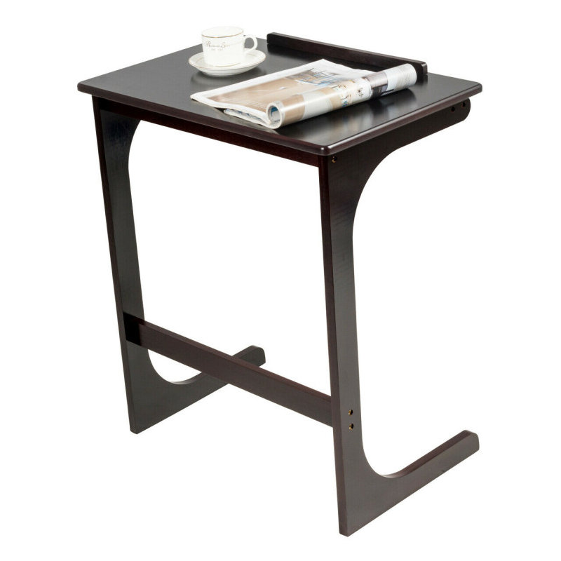 Chardanae Solid Wood C Table End Table With Tilting Top