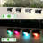 Black Solar Powered Integrated LED Deck Light Pack - Garden Patio Pathway Decor-99023333