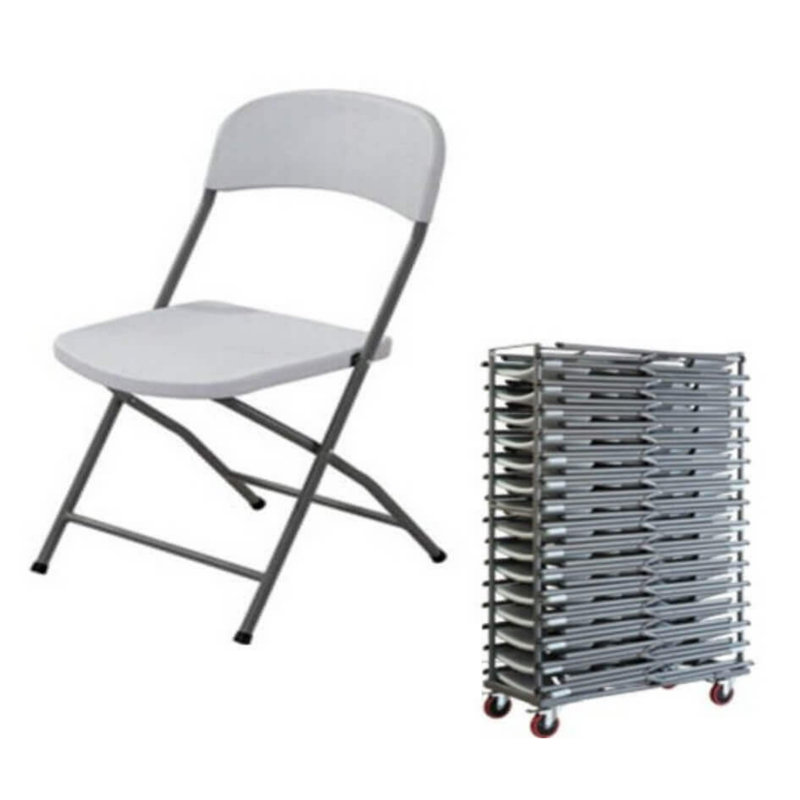 Kescha Plastic / Resin Patio Folding Chair Folding Chair Set