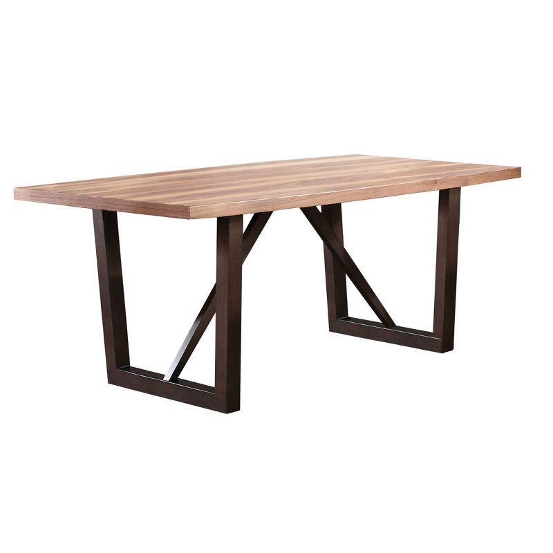Jahnessa Solid Wood Base Dining Table