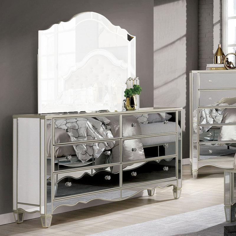 Commode double 6 tiroirs Marcano