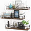 Ensemble de 3 tablettes flottantes noires