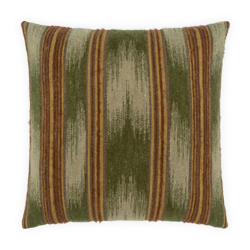 Coussin décoratif Derringer, Olive, Square 22"