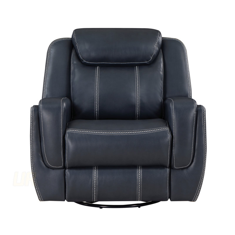 Fauteuil inclinable et pivotant moderne, revêtement en similicuir respirant pour un confort et un style ultimes