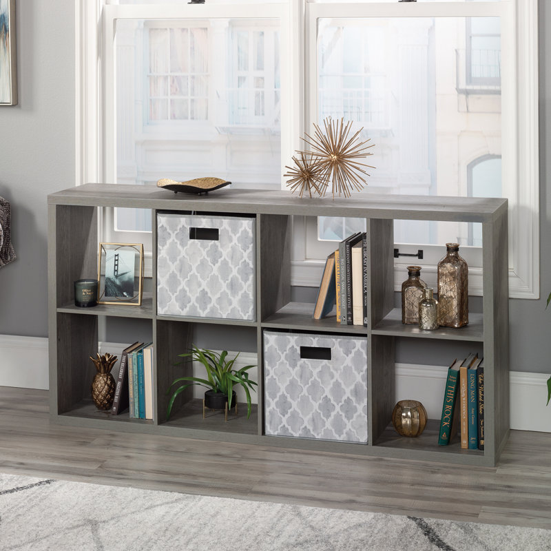 Chrisine Cube Bookcase, (8 Shelves) 58" H x 30" W x 13" D