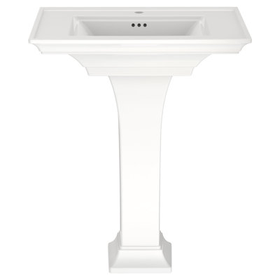 American Standard Town Square S 22.5'' Ceramic Rectangular Bathroom Sink with Overflow