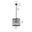 Lustree tambour 3 lumières Swinney-22795764