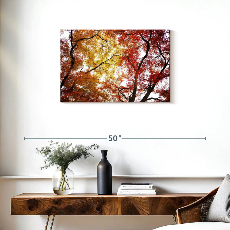 Harnek, feuilles d'automne ensoleillées, H 20 po x l 30 po
