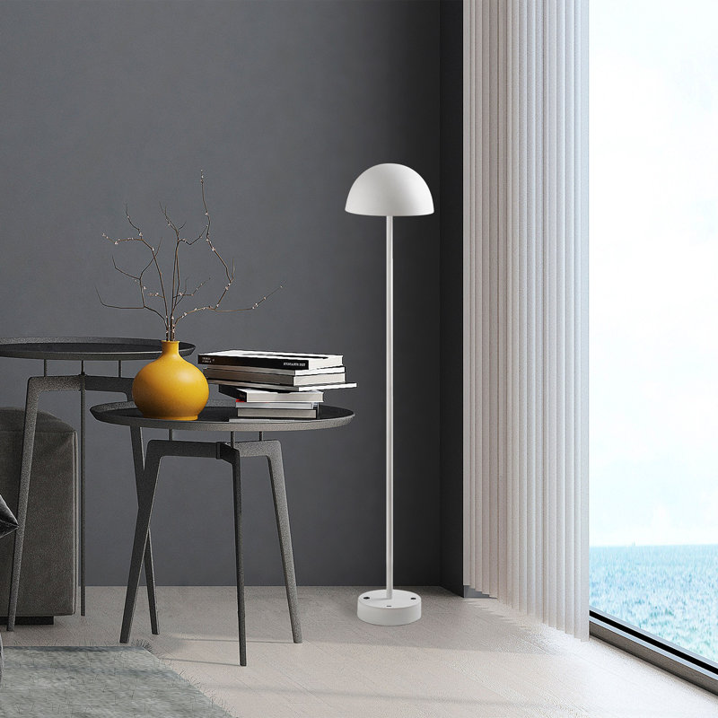 Lampe sur pied 45,2 po Cawe, Blanc