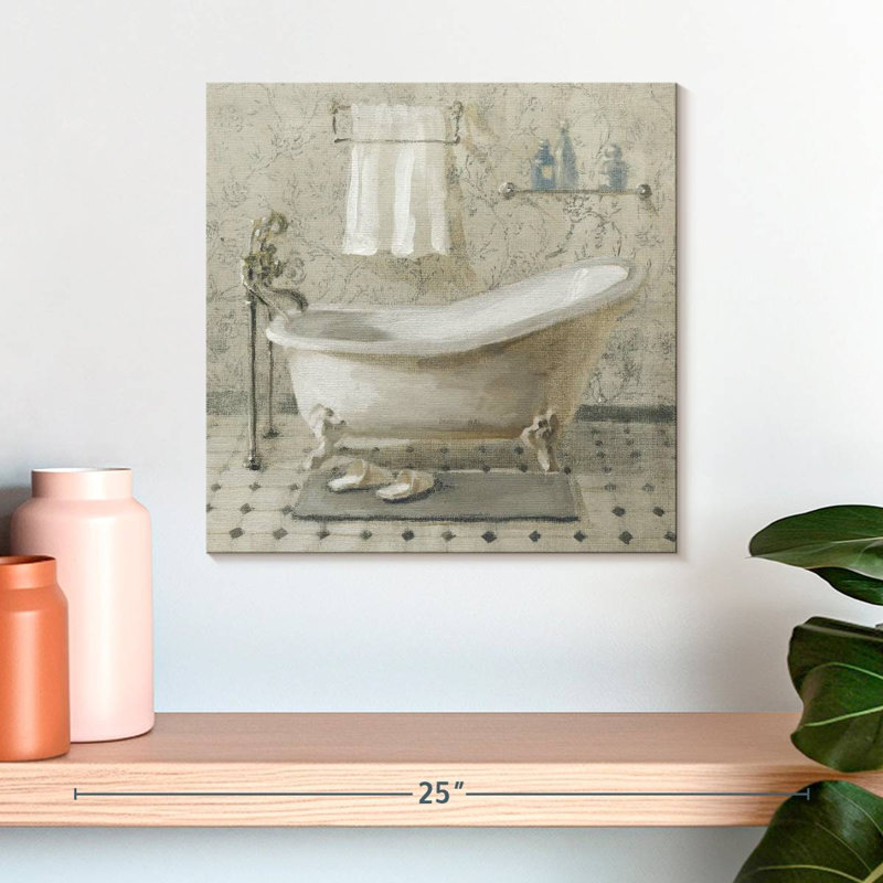 Lilie Victorian Bath II Neutral, 16" H x 16" W