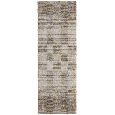 Richmond Modern Geometric Ivory Area Rug